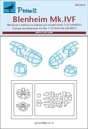 1:72 Blenheim Mk.IVF - pro modely Airfix 2015