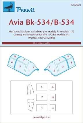 1:72 Avia Bk-534/B-534, 4. verze, pozdější varianta