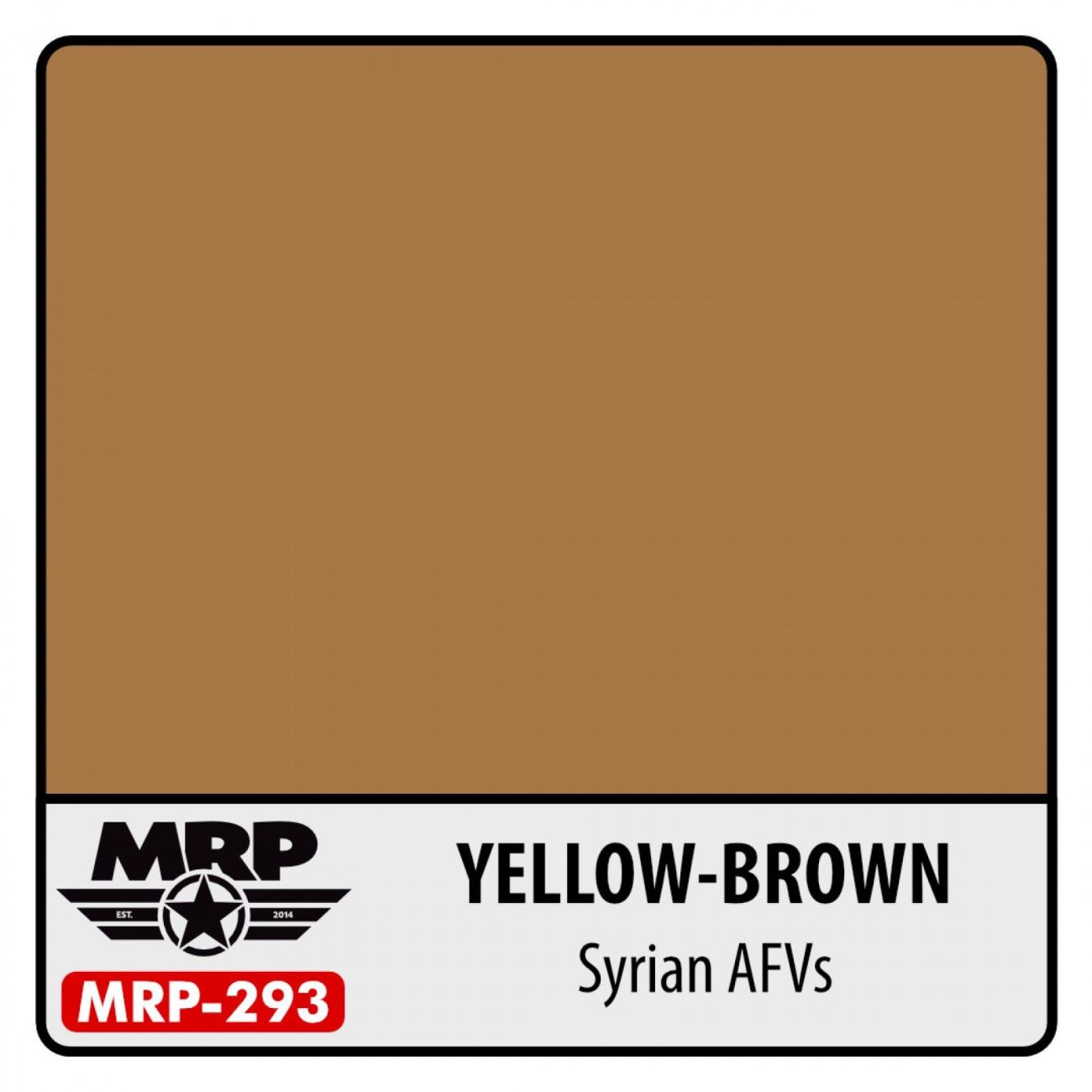 YELLOW BROWN SYRIAN AFVS