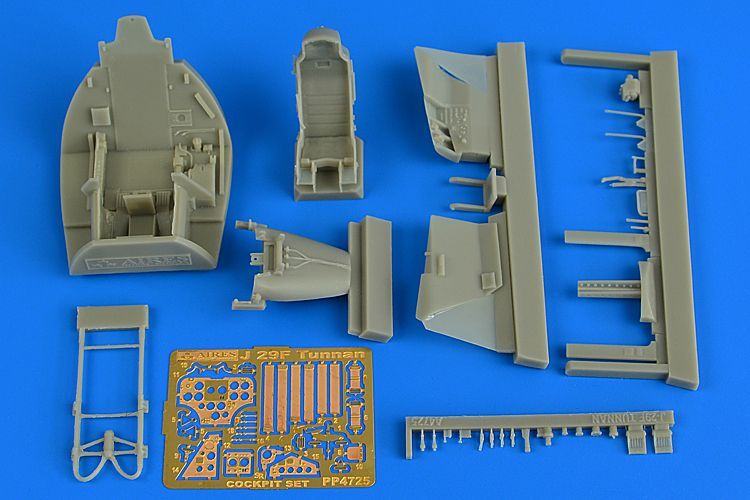 1:48 SAAB J-29 Tunnan cockpit set