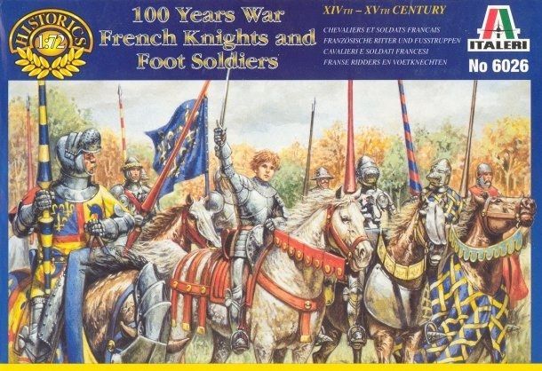1:72 French Knights and Foot Soldiers XIVth - XVth Century