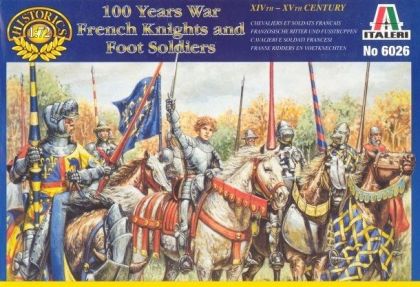 1:72 French Knights and Foot Soldiers XIVth - XVth Century