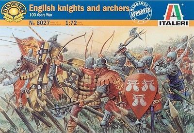 1:72 English Knights and Archers