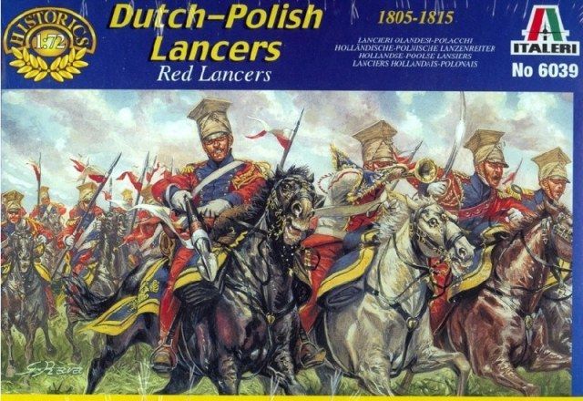 1:72 Dutch-Polish Red Lancers 1805-1815
