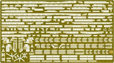 1:350 IJN Aircraft Carrier Akagi Detail Up Etching Parts Basic A