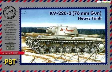 1:72 KV-220-2 (76 mm Gun) Heavy Tank