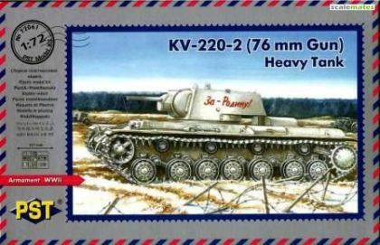 1:72 KV-220-2 (76 mm Gun) Heavy Tank