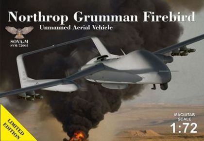 1:72 Northrop Grumman Firebird Unmanned Aerial Vehicle