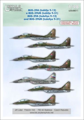 1:48 MiG-29A (Izdeliye 9-12) and MiG-29UB (Izdeliye 9-51)