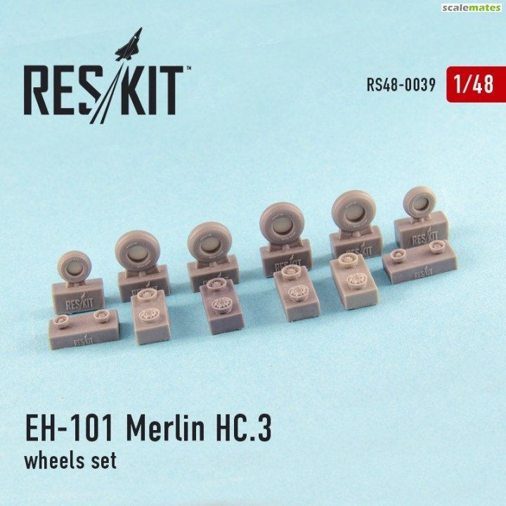 1:48 EH-101 Merlin HC.3 wheels set