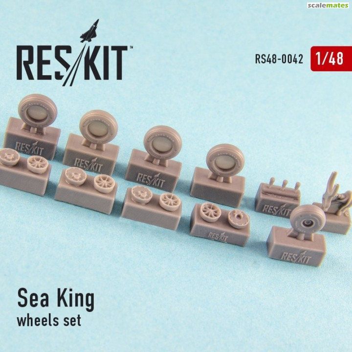 1:48 Sikorsky SH-3H Sea King (all versions) wheels set