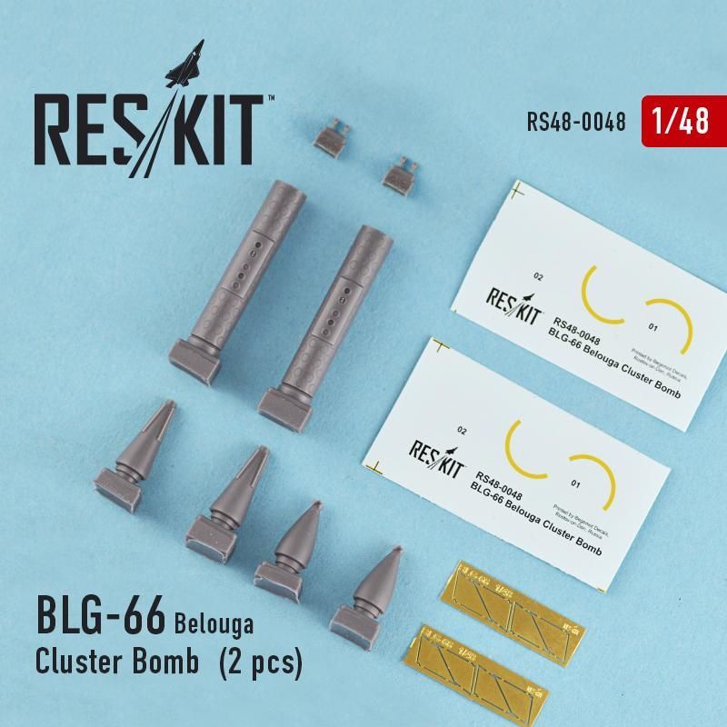 1:48 BLG-66 Belouga Cluster Bomb (2 pcs) (Mirage F.1, Mirage 2000, Sepecat Jaguar)