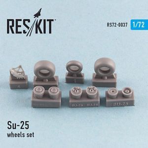 1:72 Su-25 wheels set