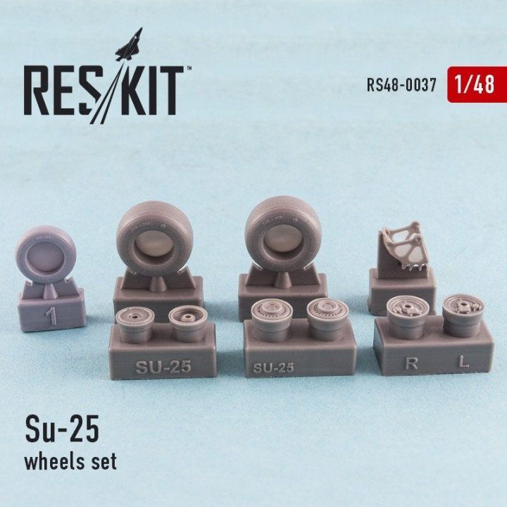 1:48 Su-25 Wheels set
