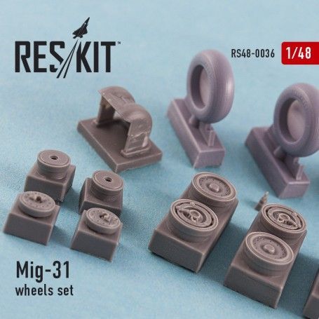 1:48  MiG-31 wheels set