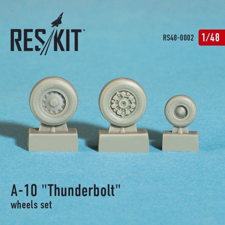 1:48 A-10 Thunderbolt II wheels set