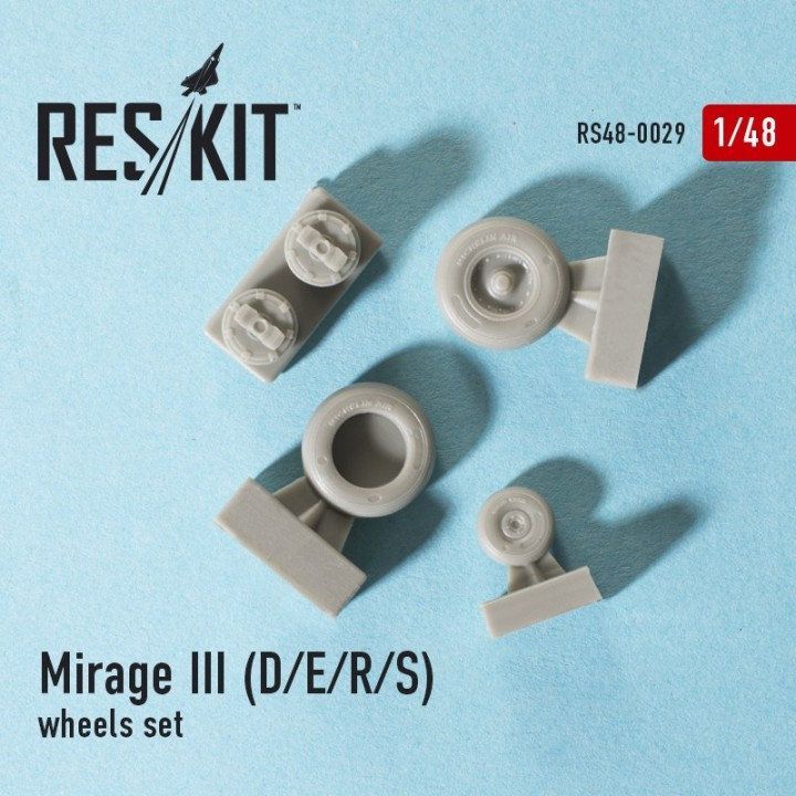 1:48 Dassault Mirage III (D/E/R/S) wheels set
