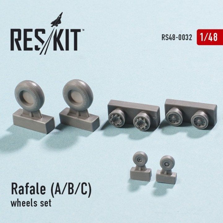 1:48 Dassault Rafale (A/B/C) wheels set