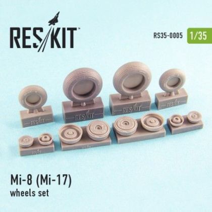 1:35 Mi-8 (Mi-17) wheels set