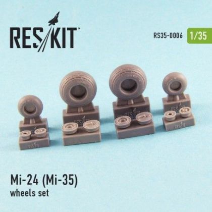 1:35 Mi-24 (Mi-35) wheels set