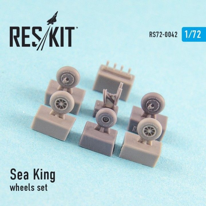 1:72 Sikorsky H-3 Sea King wheels set