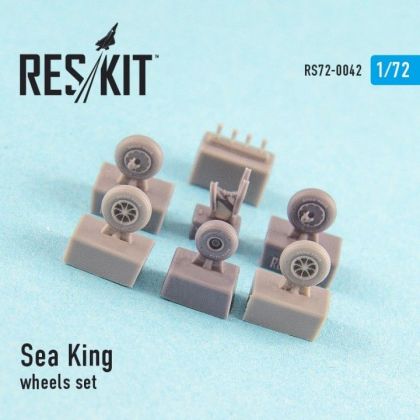 1:72 Sikorsky H-3 Sea King wheels set