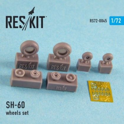 1:72 Sikorsky SH-60 (all versions) wheels set