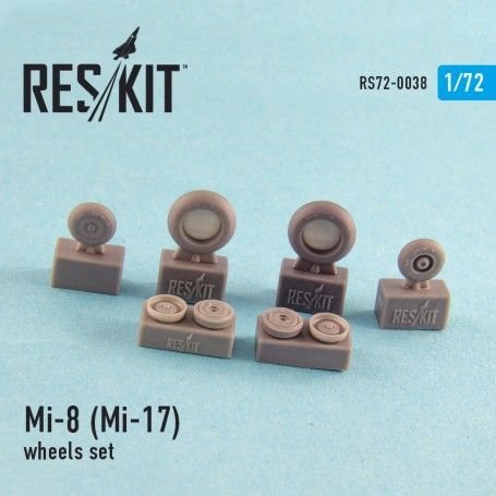 1:72 Mi-8 (Mi-17) wheels set