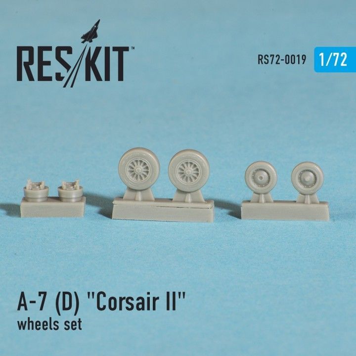 1:72 LTV A-7D Corsair II Wheels Set