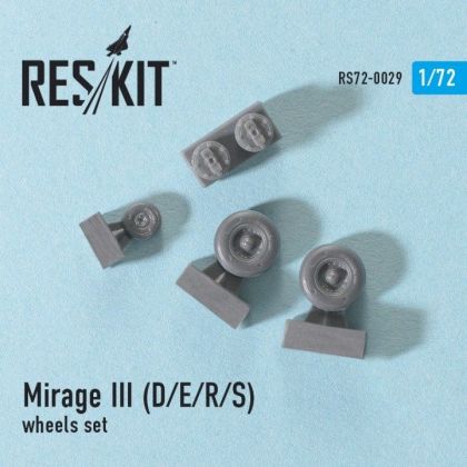 1:72 Dassault Mirage III (D/E/R/S) wheels set