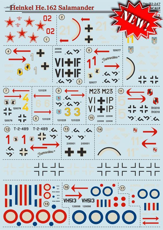 1:72 Heinkel He.162 Salamander