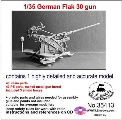 1:35 German Flak 30 Gun