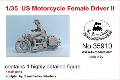 1:35 US Motorcycle Female Driver II