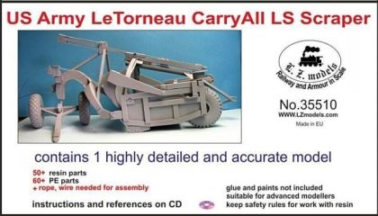 1:35 US Army Scraper LeTorneau CarryAll LS
