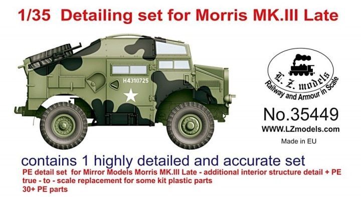 1:35 Detailing set for Morris Mk III late