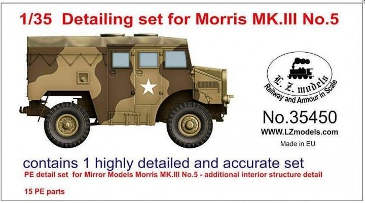 1:35 Detailing set for Morris Mk.III No. 5