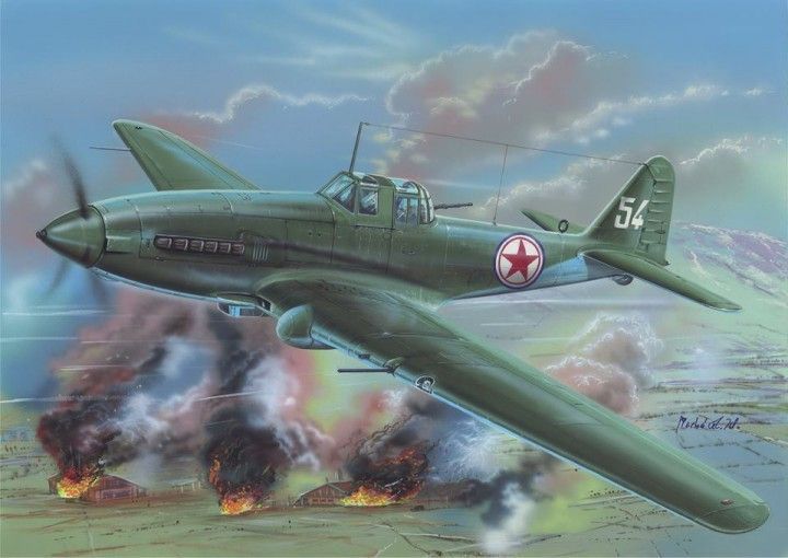 1:72 Ilyushin Il-10 China, Korea