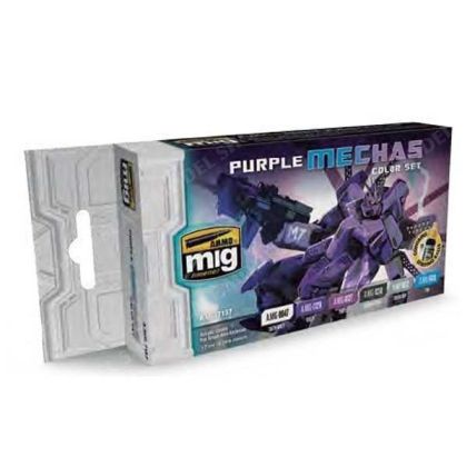 Purple Mechas Colour Set