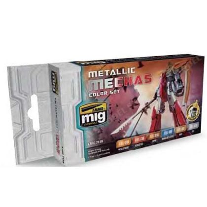Metallic Mechas Colour Set