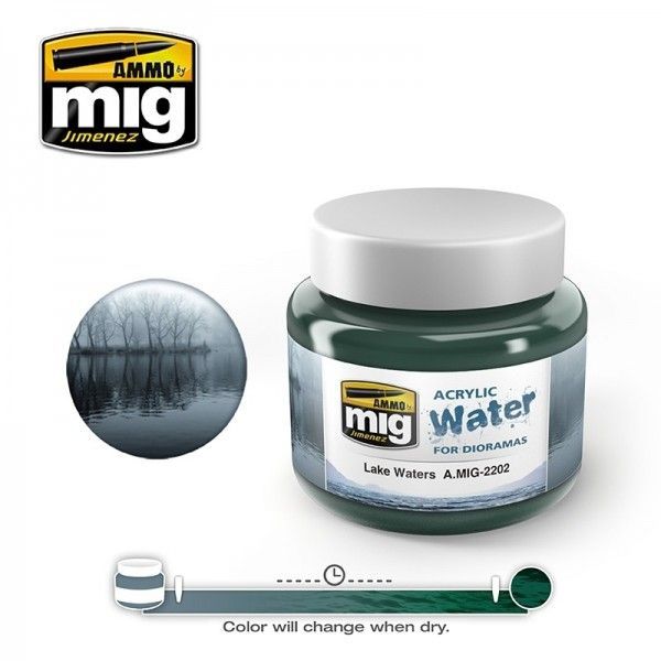 250ml Lake Waters - Acrylic Water