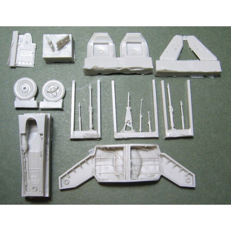 1:72 Super Etendard undercariage set