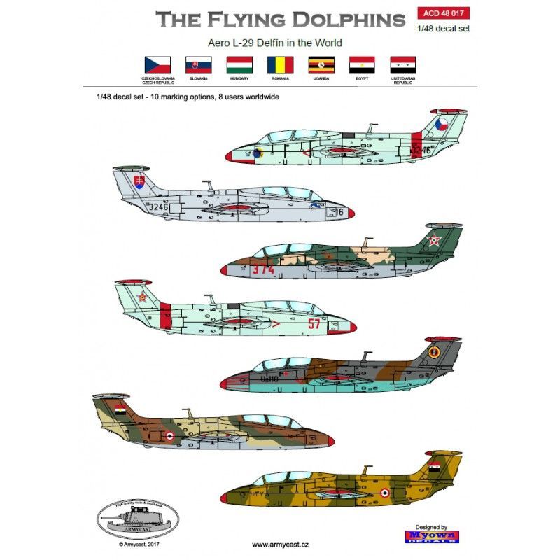 1:48 The Flying Dolphins, Aero L29 Delfin in the world