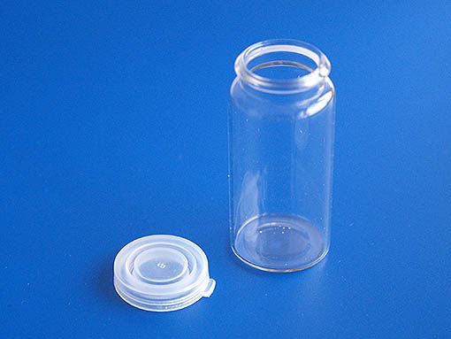 Skleněná nádobka - zavírací