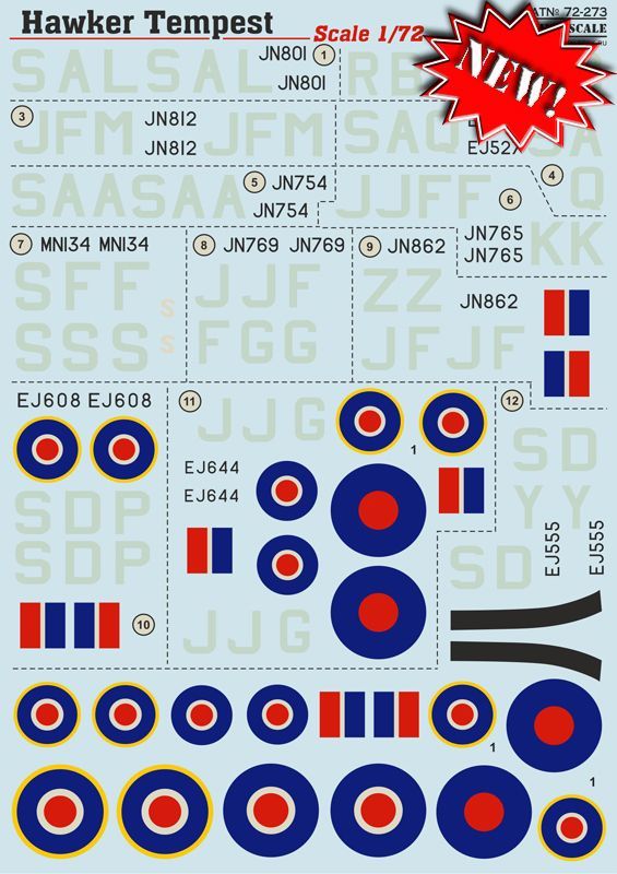 1:72 Hawker Tempest