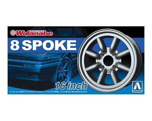 1:24 RS WATANABE 8SPOKE 16inch