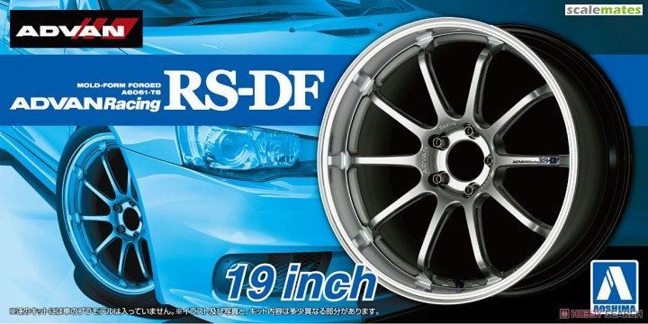 1:24 ADVAN Racing RS-DF 19 inch