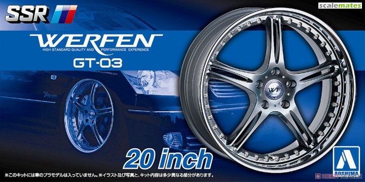 1:24 SSR Werfen GT-03 20 Inch