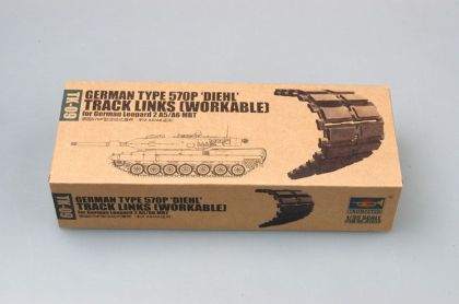 1:35 German Type 570P 'Diehl' Track Links (Workable) for German Leopard 2 A5/A6 MBT