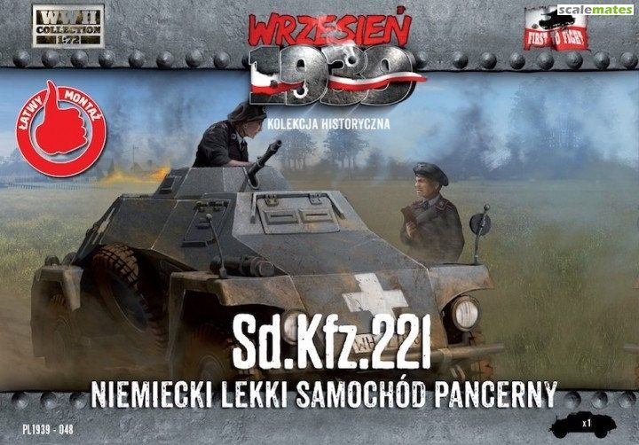 1:72 Sd.Kfz.221 German Light Armored Car