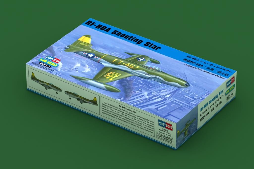 1:48 RF-80A Shooting Star fighter